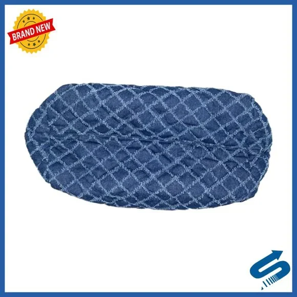 Quilted Shopper Shoulder Bag Polyester Nylon Zipper Closure